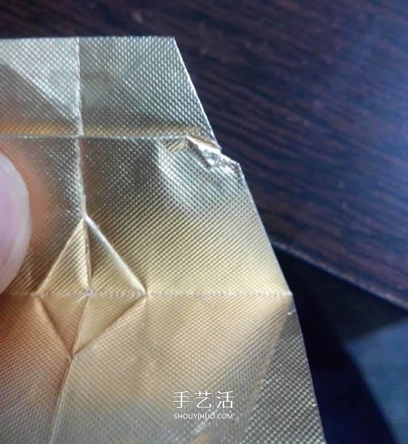 煙盒紙廢物利用 手工折紙立體貓頭鷹圖解步驟 -  itrip.net.cn