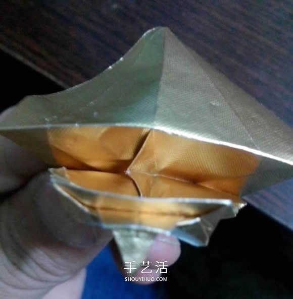 煙盒紙廢物利用 手工折紙立體貓頭鷹圖解步驟 -  itrip.net.cn