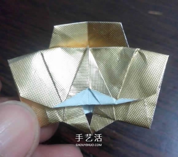 煙盒紙廢物利用 手工折紙立體貓頭鷹圖解步驟 -  itrip.net.cn