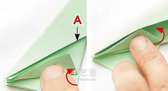 A4紙折船型收納盒的折法圖解 可大可小能收縮 -  itrip.net.cn
