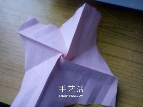 AP玫瑰折紙方法圖解 漂亮花型玫瑰怎么折圖解 -  itrip.net.cn