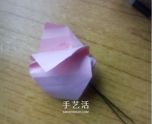 AP玫瑰折紙方法圖解 漂亮花型玫瑰怎么折圖解 -  itrip.net.cn