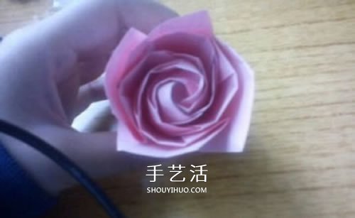 AP玫瑰折紙方法圖解 漂亮花型玫瑰怎么折圖解 -  itrip.net.cn