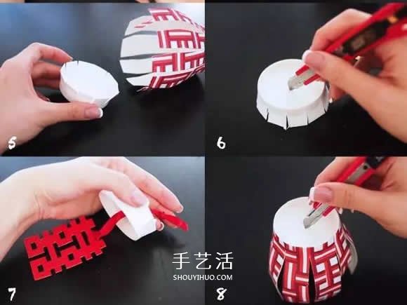 中國風(fēng)燈籠制作方法 年味十足的紙杯燈籠DIY -  itrip.net.cn