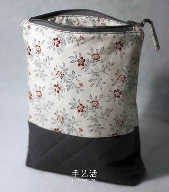 自制方形化妝包的方法 手工化妝包制作教程 -  itrip.net.cn