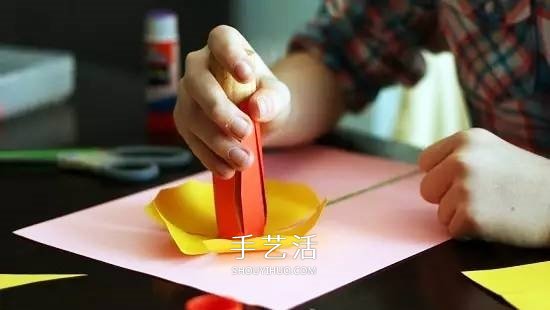 新年水仙花賀卡制作 象征思念團圓的立體賀卡 -  itrip.net.cn