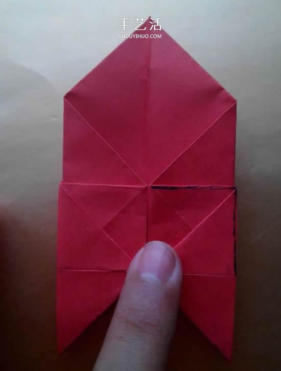 兒童簡(jiǎn)單折紙盒教程 鼎形紙盒的折法圖解 -  itrip.net.cn