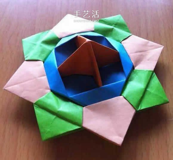 旋轉(zhuǎn)紙陀螺怎么折圖解 簡(jiǎn)單花型陀螺折紙教程 -  itrip.net.cn