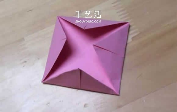 旋轉(zhuǎn)紙陀螺怎么折圖解 簡(jiǎn)單花型陀螺折紙教程 -  itrip.net.cn