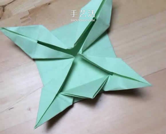 旋轉(zhuǎn)紙陀螺怎么折圖解 簡(jiǎn)單花型陀螺折紙教程 -  itrip.net.cn