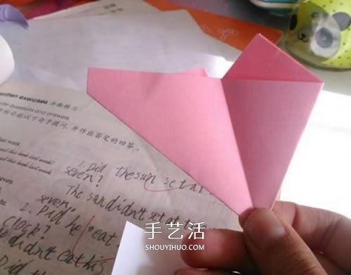 牽?；ǖ恼奂埐襟E圖解 怎么折喇叭花的教程 -  itrip.net.cn