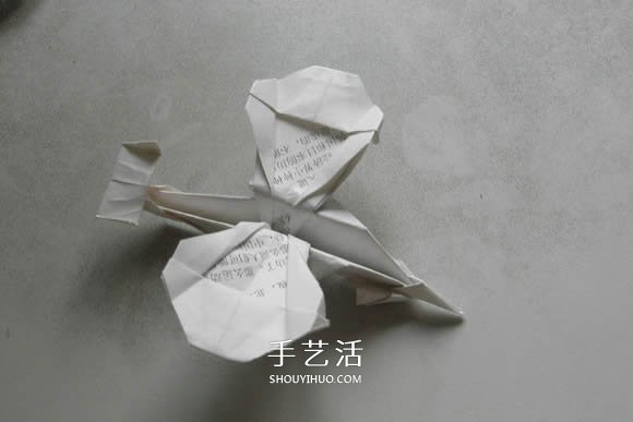 阿凡達(dá)毒蝎直升飛機(jī)的折紙方法圖解教程 -  itrip.net.cn