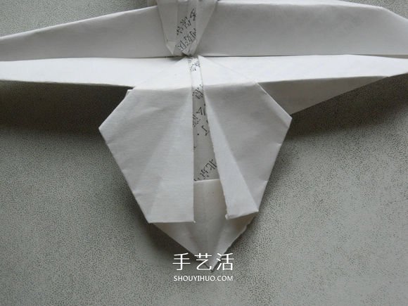 阿凡達(dá)毒蝎直升飛機(jī)的折紙方法圖解教程 -  itrip.net.cn