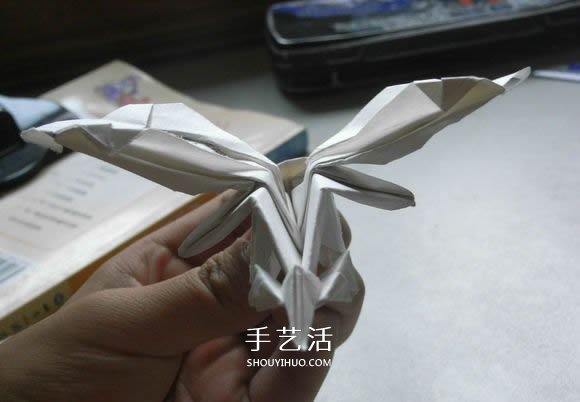 阿凡達(dá)毒蝎直升飛機(jī)的折紙方法圖解教程 -  itrip.net.cn