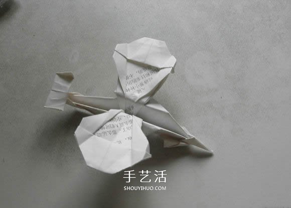 阿凡達(dá)毒蝎直升飛機(jī)的折紙方法圖解教程 -  itrip.net.cn