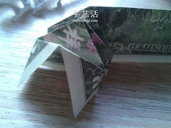 花心天使心的折法圖解 好看美元折紙愛心教程 -  itrip.net.cn