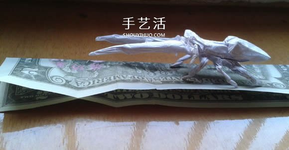花心天使心的折法圖解 好看美元折紙愛心教程 -  itrip.net.cn