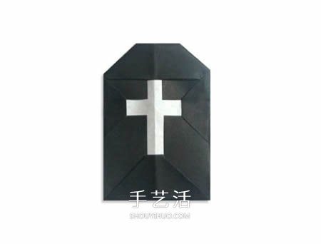 清明節(jié)簡單折紙墓碑 兒童折墳?zāi)沟恼鄯▓D解 -  itrip.net.cn