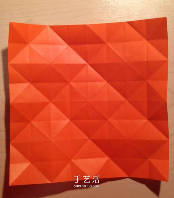 立體組合刺球的折法 帶刺花球的折紙圖解 -  itrip.net.cn