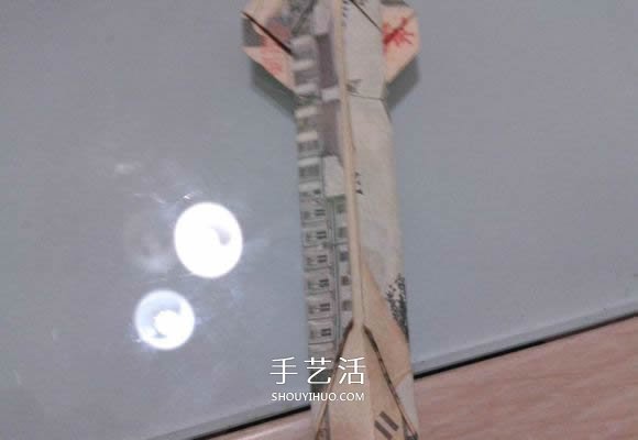 惡魔心的折法圖解教程 像眼鏡蛇的惡魔心折紙 -  itrip.net.cn