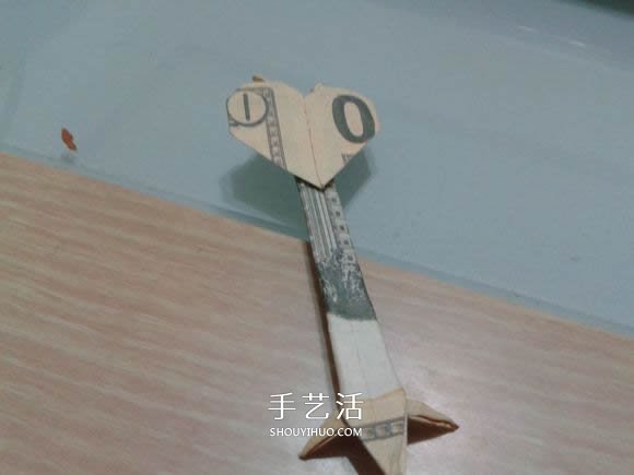 惡魔心的折法圖解教程 像眼鏡蛇的惡魔心折紙 -  itrip.net.cn