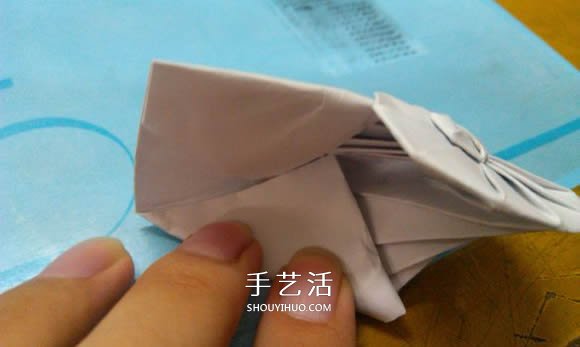 簡單鸚鵡螺的折法圖解 折紙海洋貝殼生物教程 -  itrip.net.cn