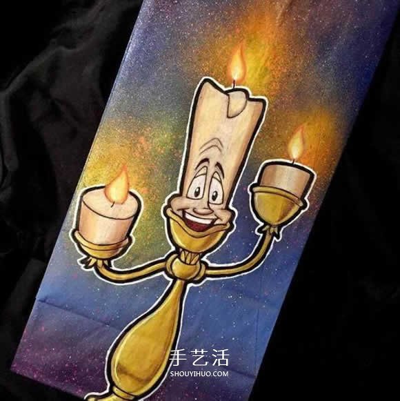 為了幫內(nèi)向的兒子 爸爸手繪550個愛心午餐袋 -  itrip.net.cn