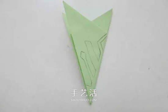 剪六角雪花的剪紙方法 雪花窗花怎么剪步驟圖 -  itrip.net.cn