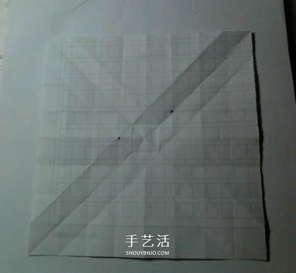福山玫瑰改造而來 漂亮四角玫瑰花的折法圖解 -  itrip.net.cn