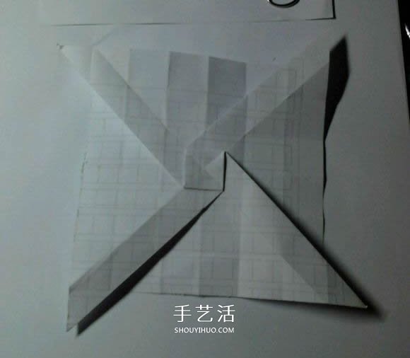福山玫瑰改造而來 漂亮四角玫瑰花的折法圖解 -  itrip.net.cn