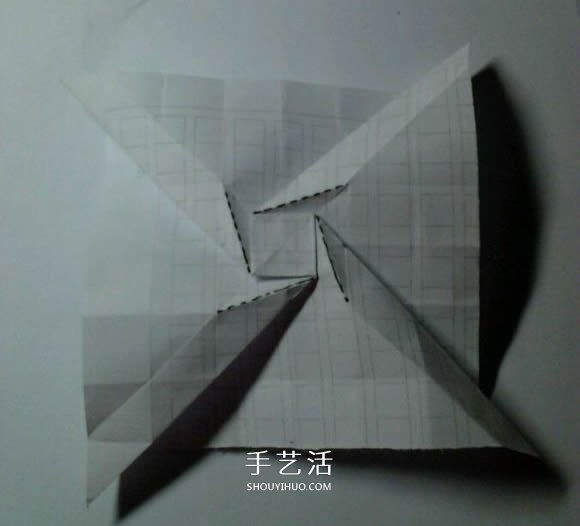 福山玫瑰改造而來 漂亮四角玫瑰花的折法圖解 -  itrip.net.cn