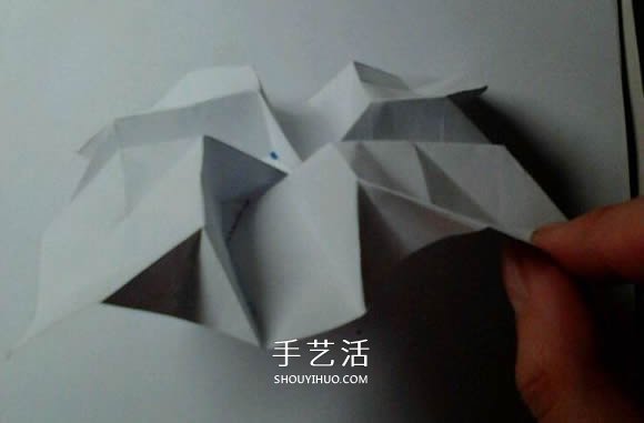 福山玫瑰改造而來 漂亮四角玫瑰花的折法圖解 -  itrip.net.cn