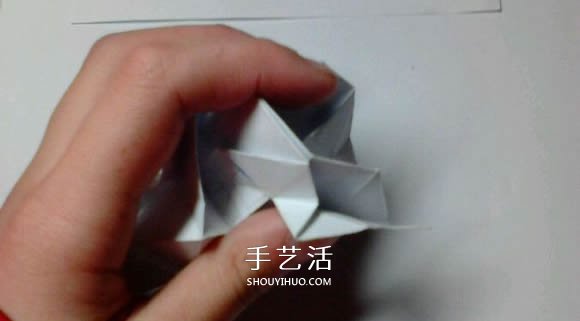 福山玫瑰改造而來 漂亮四角玫瑰花的折法圖解 -  itrip.net.cn
