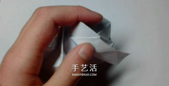 福山玫瑰改造而來 漂亮四角玫瑰花的折法圖解 -  itrip.net.cn