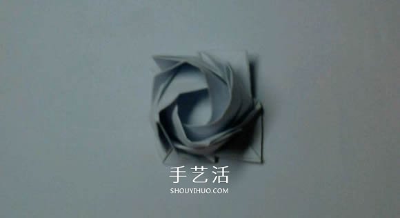 福山玫瑰改造而來 漂亮四角玫瑰花的折法圖解 -  itrip.net.cn