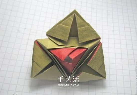 冬天的美麗折紙手工 立體雪花花球的折法圖解 -  itrip.net.cn