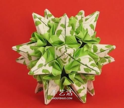 春意盎然的花球！手工折紙立體紙花球的教程 -  itrip.net.cn