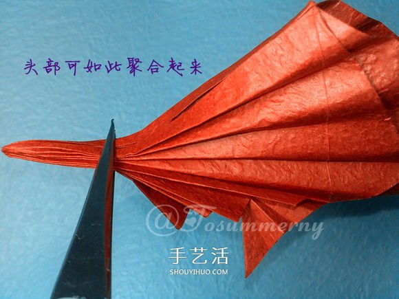 立體海馬的折疊方法 手工折紙精致海馬怎么折 -  itrip.net.cn