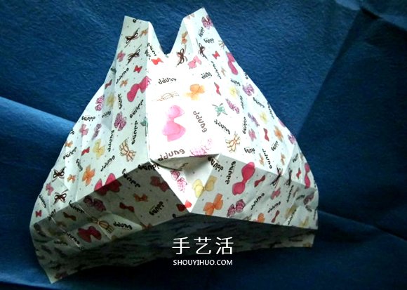 八面玲瓏?yán)C球禮盒折法 折紙繡球禮品盒的方法 -  itrip.net.cn