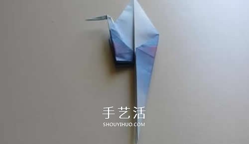 折紙千紙鶴的步驟小改造 簡單折出立體丹頂鶴 -  itrip.net.cn