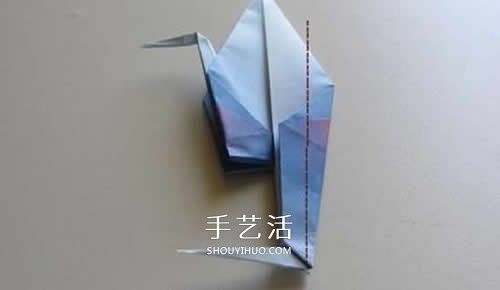 折紙千紙鶴的步驟小改造 簡單折出立體丹頂鶴 -  itrip.net.cn