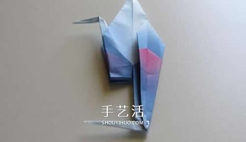 折紙千紙鶴的步驟小改造 簡單折出立體丹頂鶴 -  itrip.net.cn