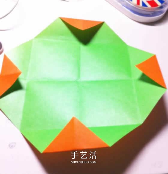 微型月季花的折紙教程 漂亮鉆石玫瑰怎么折圖解 -  itrip.net.cn