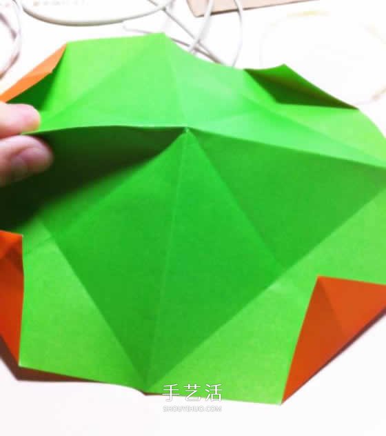 微型月季花的折紙教程 漂亮鉆石玫瑰怎么折圖解 -  itrip.net.cn