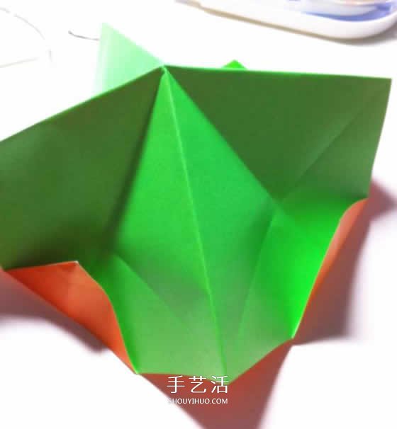 微型月季花的折紙教程 漂亮鉆石玫瑰怎么折圖解 -  itrip.net.cn