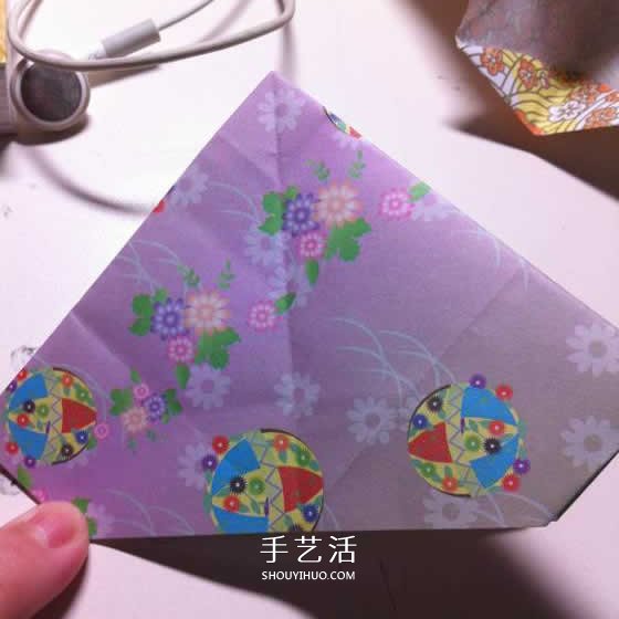 微型月季花的折紙教程 漂亮鉆石玫瑰怎么折圖解 -  itrip.net.cn