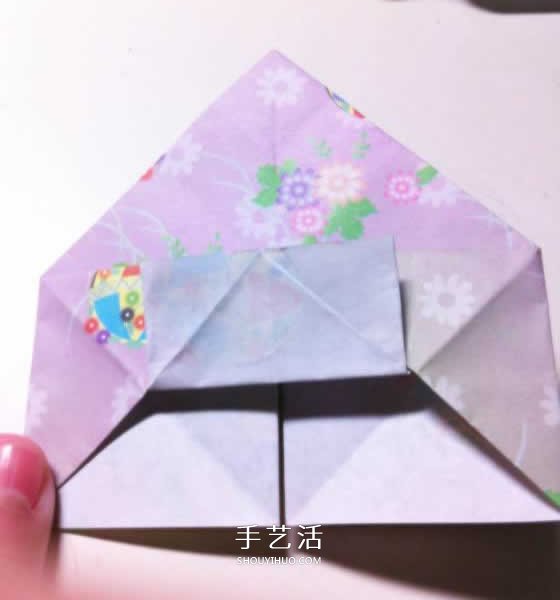 微型月季花的折紙教程 漂亮鉆石玫瑰怎么折圖解 -  itrip.net.cn