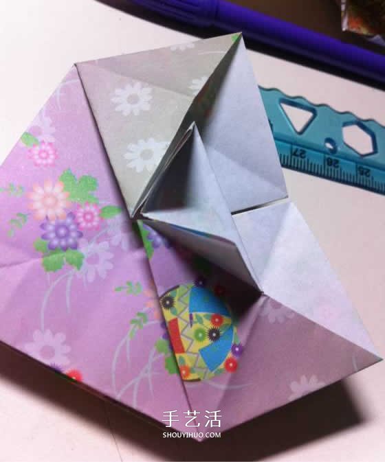 微型月季花的折紙教程 漂亮鉆石玫瑰怎么折圖解 -  itrip.net.cn