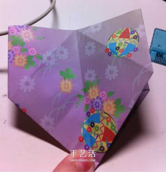 微型月季花的折紙教程 漂亮鉆石玫瑰怎么折圖解 -  itrip.net.cn