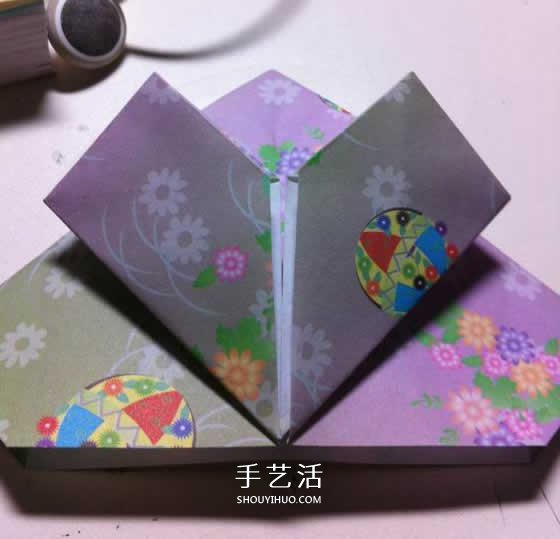 微型月季花的折紙教程 漂亮鉆石玫瑰怎么折圖解 -  itrip.net.cn